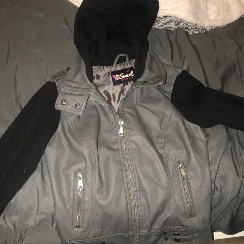 Leather jacket